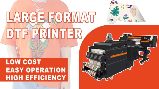Low Price Epn I3200/4720 Logo 60cm Printer Machine Digital Printing Dtf Machines