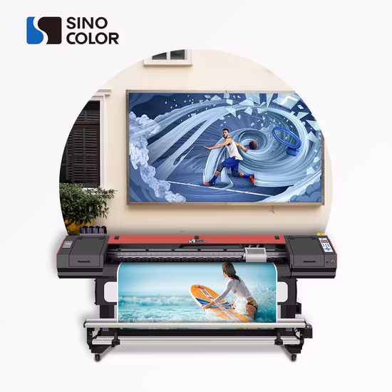 High Speed China Best Selling 2400dpi Photo Quality Large Format Printer Brands for Vinyl Flex Banner Poster Printing